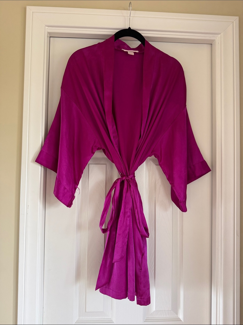 Victorias Secret Silky Purple Robe